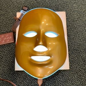 MZ Skin Golden Light Therapy Treatment Mask Device - New Open Box